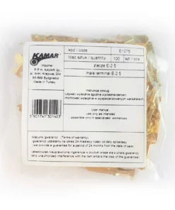 male terminal E-2,5, 100 pcs.