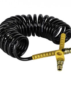 Pneumatic coil M16 yellow Polyurethan 7,5m