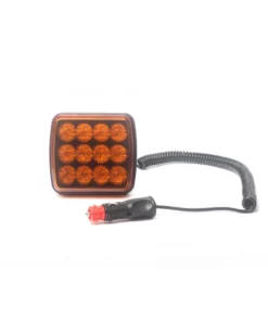 Strobo lamp 12xLED 12 24V magnet